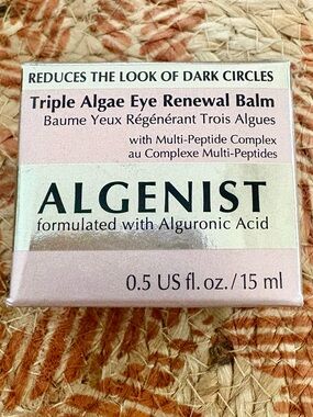 NIB Algenist Triple Algae Eye Renewal Balm 0.5 fl oz